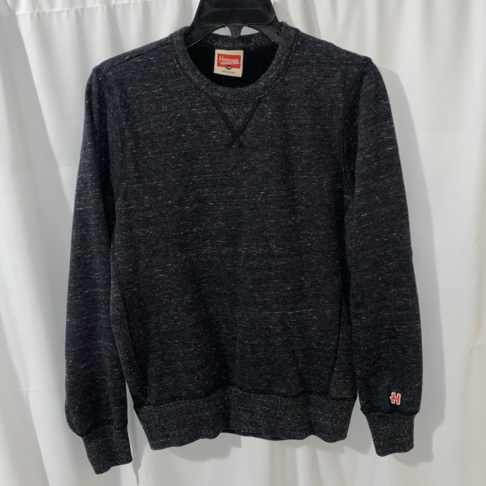 Homage Charcoal‎ Crewneck Sweatshirt XS